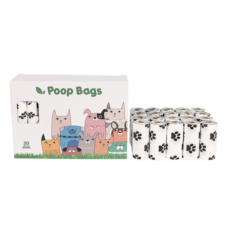 Eco-Friendly Dog Poop Bags - Biodegradable Pet Waste Bags with Dispenser