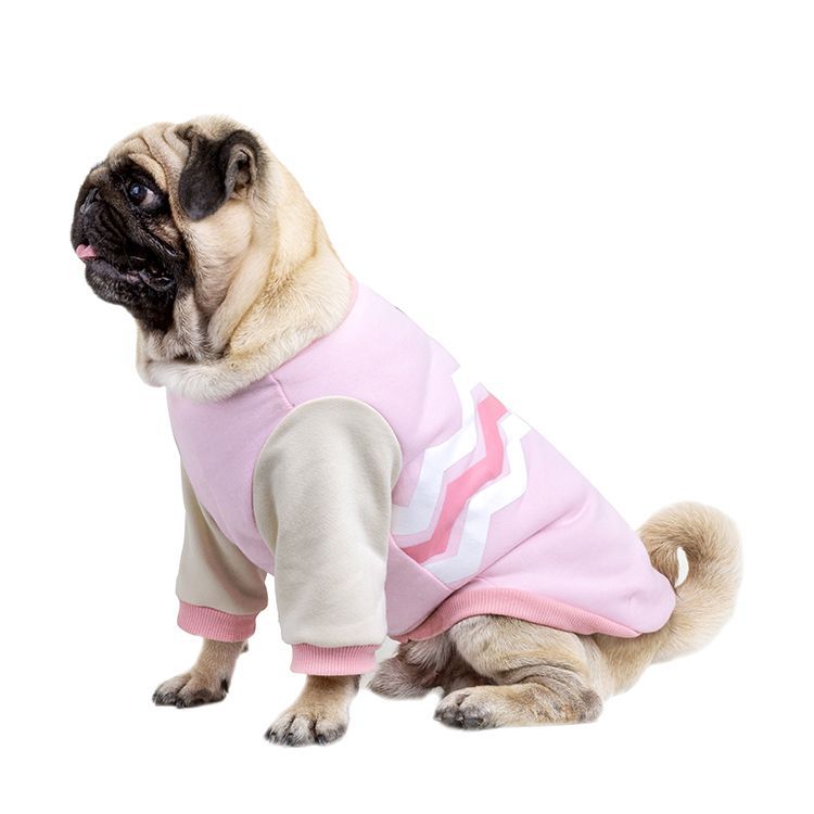 Cotton Wave Warm Dog Sweater - Autumn Winter Pet Leisure Wear