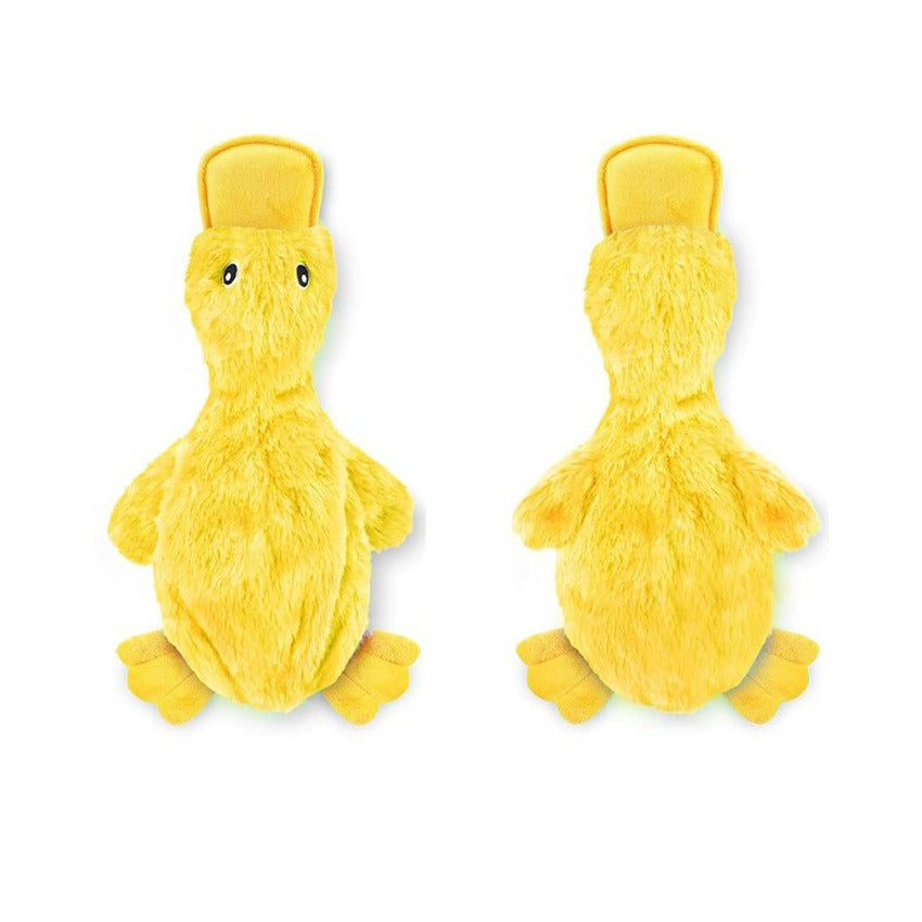 Cute Duck Plush Sound Dog Toy - Chewing & Play