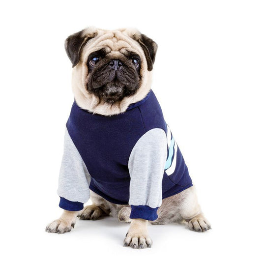 Cotton Wave Warm Dog Sweater - Autumn Winter Pet Leisure Wear