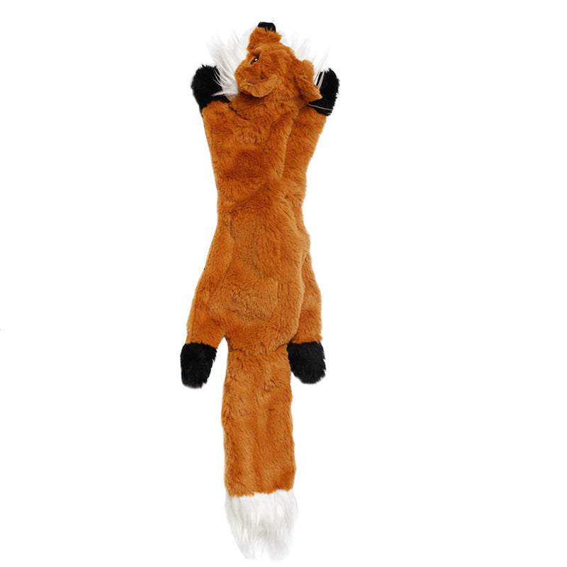 Simulation Animal Plush Sound Toy - 45cm Leather Shell Dog Toy