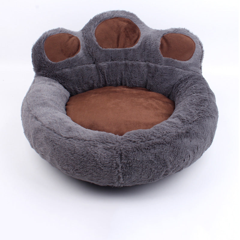 Bear Paw Pet House - Warm & Comfortable Dog Cat Bed for Autumn Winter