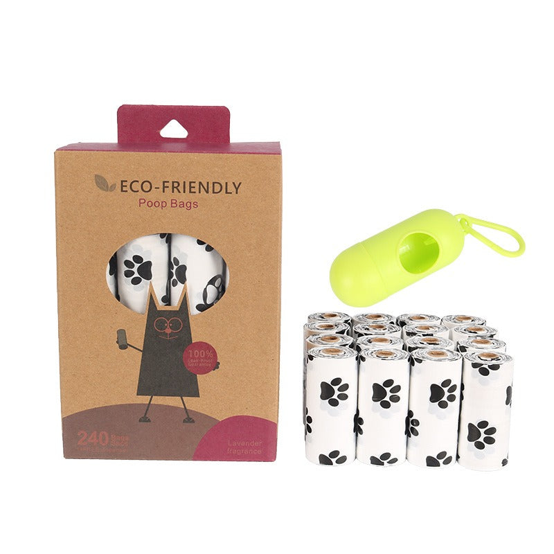 Eco-Friendly Dog Poop Bags - Biodegradable Pet Waste Bags with Dispenser