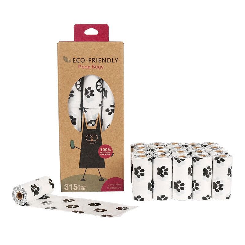 Eco-Friendly Dog Poop Bags - Biodegradable Pet Waste Bags with Dispenser