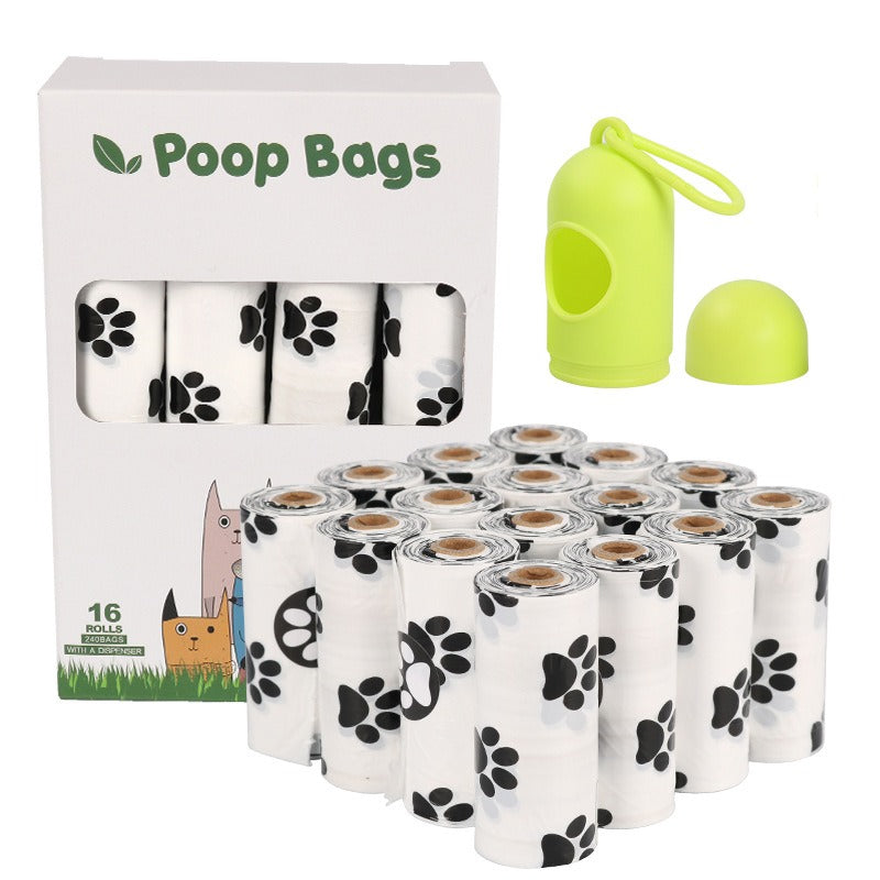 Eco-Friendly Dog Poop Bags - Biodegradable Pet Waste Bags with Dispenser