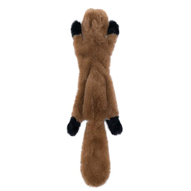 Simulation Animal Plush Sound Toy - 45cm Leather Shell Dog Toy