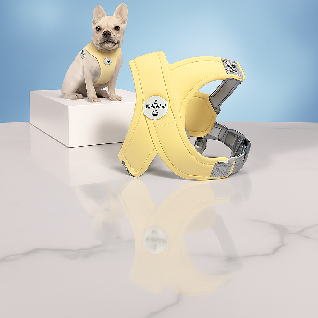 All-Day Comfort Dog Harness with Reflective Details - Complete with Leash