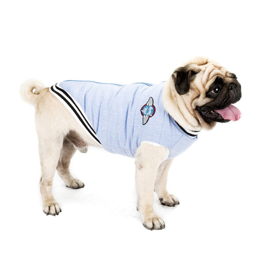 Classic Baseball Cotton Coat for Dogs - Winter Pet Clothes