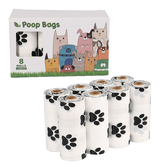 Eco-Friendly Dog Poop Bags - Biodegradable Pet Waste Bags with Dispenser
