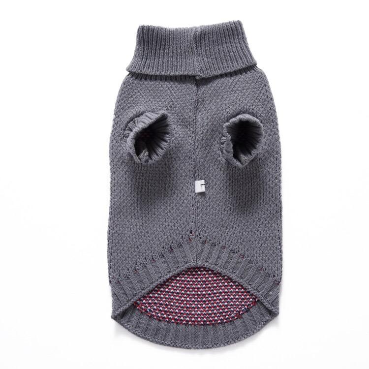 American Flag Dog Jumper - Patriotic Winter Pet Sweater