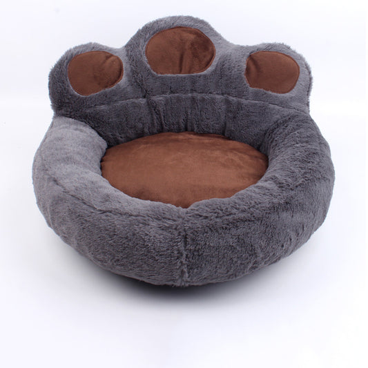 Bear Paw Pet House - Warm & Comfortable Dog Cat Bed for Autumn Winter