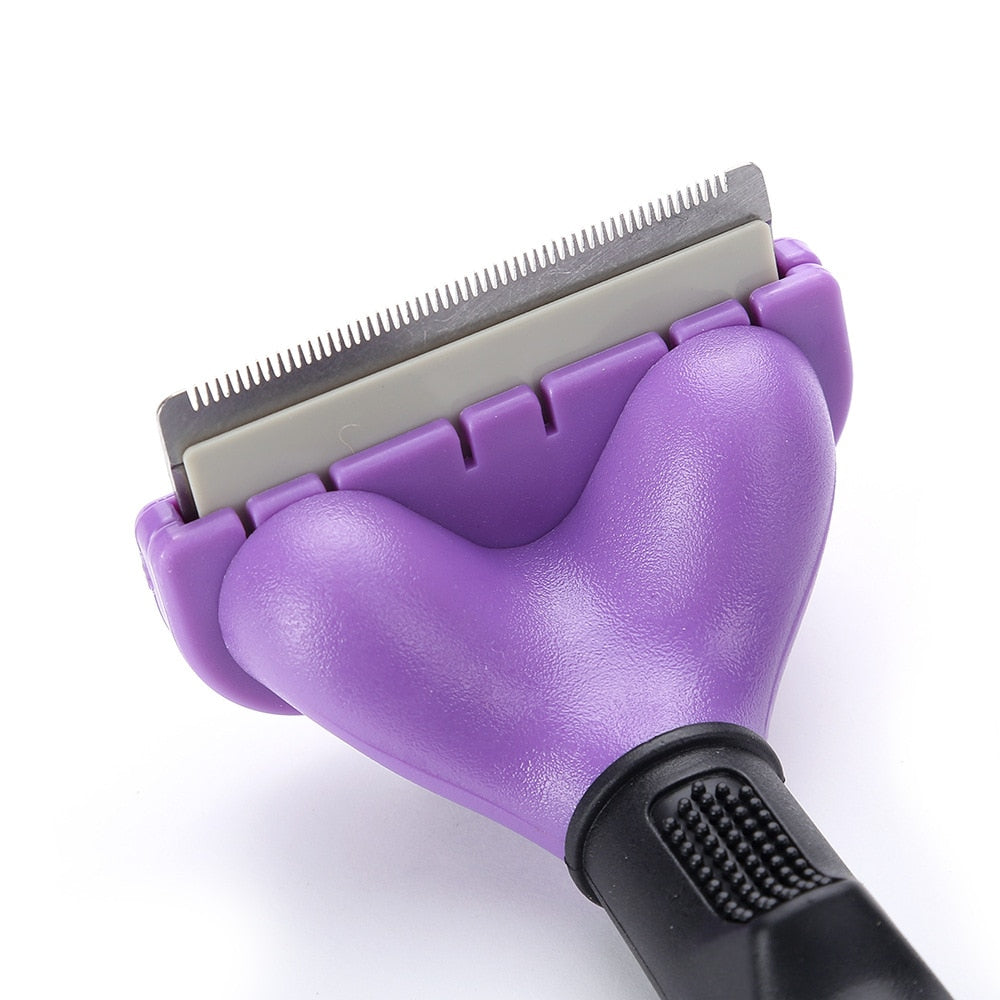 Dog Hair Remover Comb - Detachable Clipper Attachment for Pet Grooming