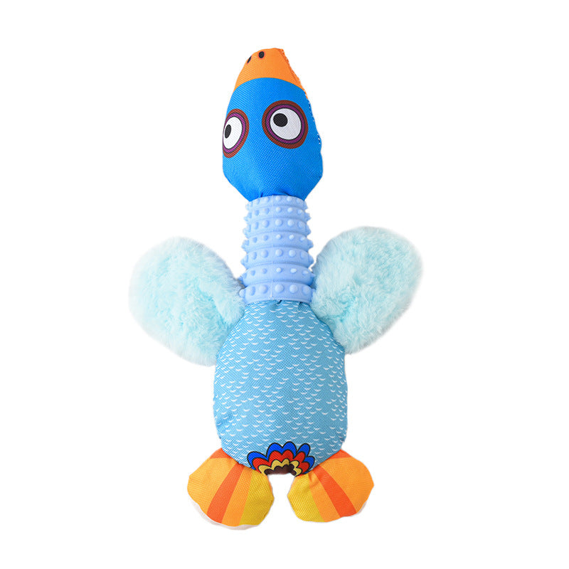 Big Goose Plush Sound Dog Toy - Molar & Chew