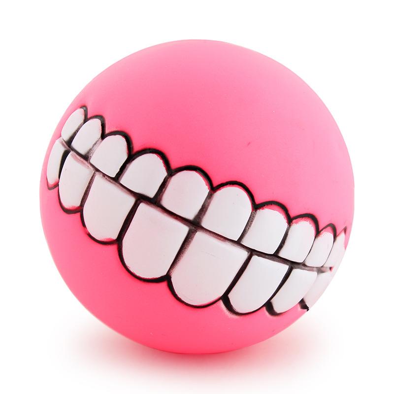 Teeth Cleaning Ball Toy for Dogs - Interactive Dental Chew Toy