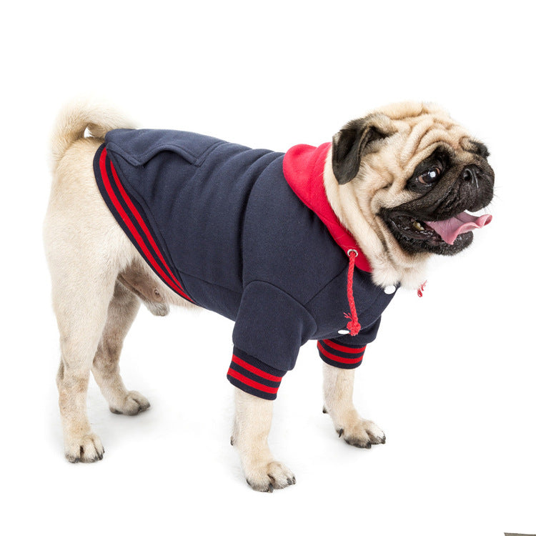 Color Block Dog Sweater - Stylish Pet Knit Clothing