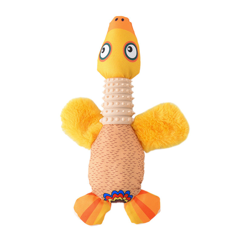 Big Goose Plush Sound Dog Toy - Molar & Chew