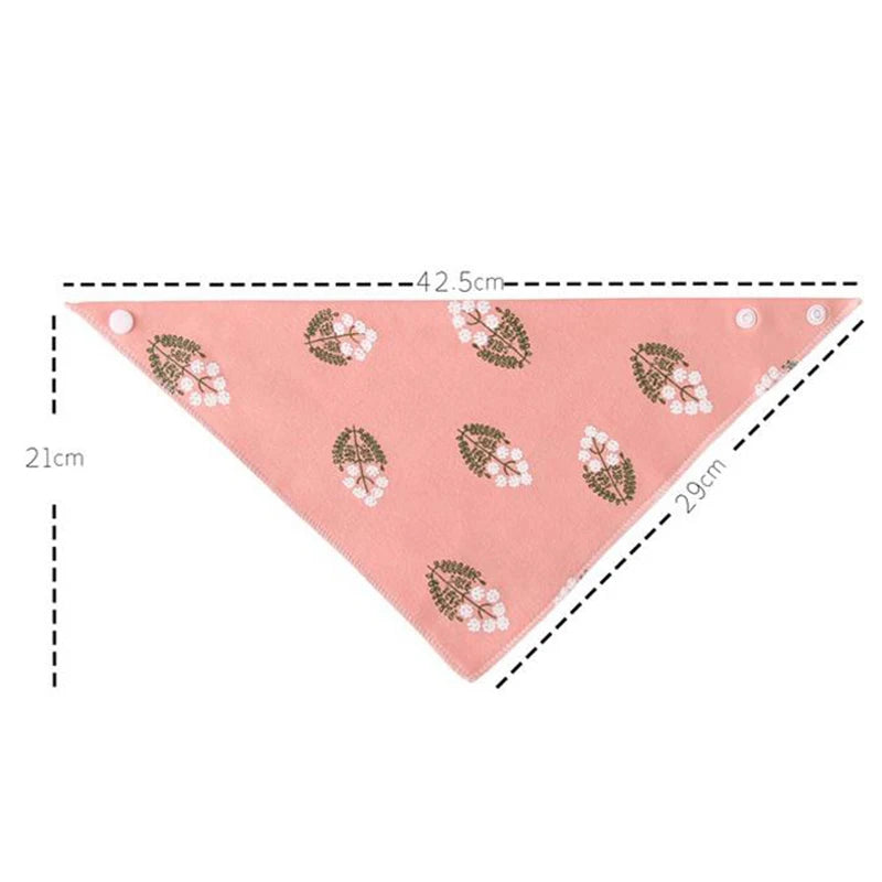 Dog Bandana - Cotton Washable Pet Scarf for Dogs & Cats